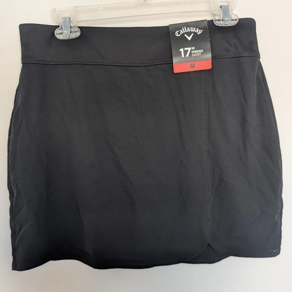 Callaway Pants - NWT Callaway Women TrueSculpt Stretch Shape Skort Black Size M Moisture Wicking